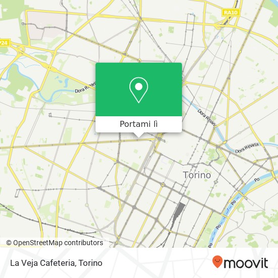 Mappa La Veja Cafeteria