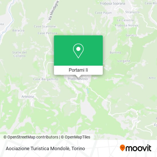 Mappa Aociazione Turistica Mondolè