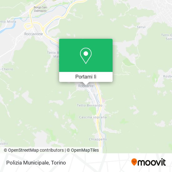 Mappa Polizia Municipale