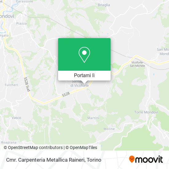 Mappa Cmr. Carpenteria Metallica Raineri