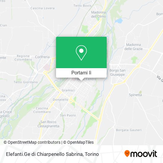 Mappa Elefanti.Ge di Chiarpenello Sabrina