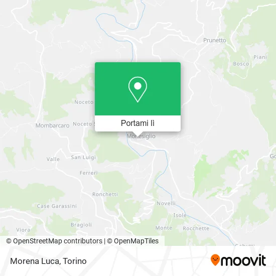 Mappa Morena Luca
