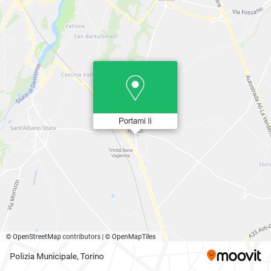 Mappa Polizia Municipale