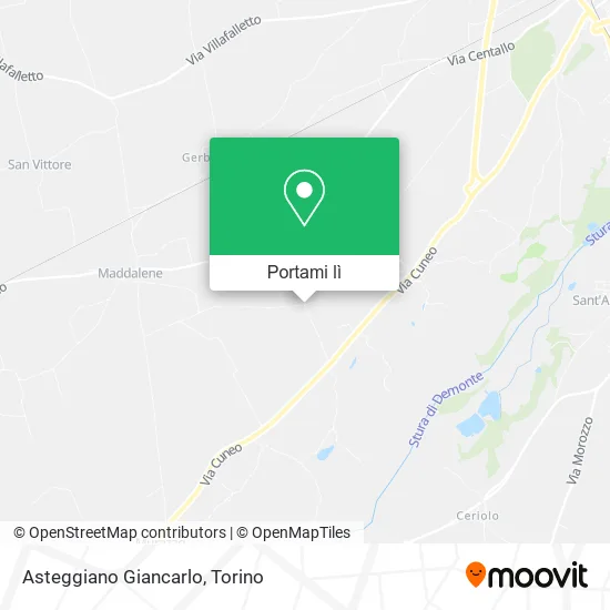 Mappa Asteggiano Giancarlo