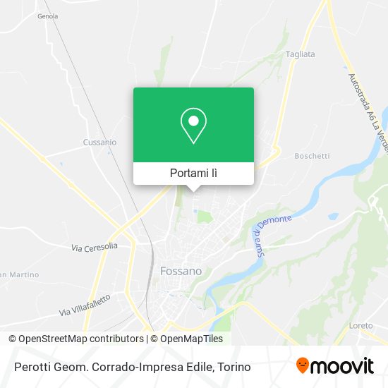 Mappa Perotti Geom. Corrado-Impresa Edile