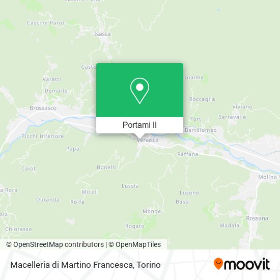 Mappa Macelleria di Martino Francesca