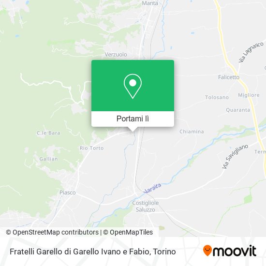 Mappa Fratelli Garello di Garello Ivano e Fabio