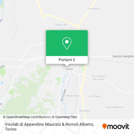 Mappa Visolab di Appendino Maurizio & Romoli Alberto