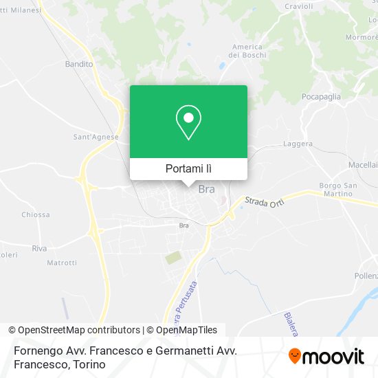 Mappa Fornengo Avv. Francesco e Germanetti Avv. Francesco