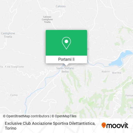 Mappa Exclusive Club Aociazione Sportiva Dilettantistica