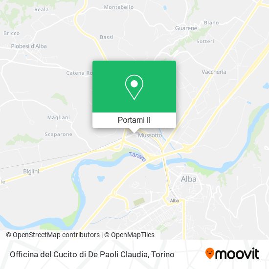 Mappa Officina del Cucito di De Paoli Claudia
