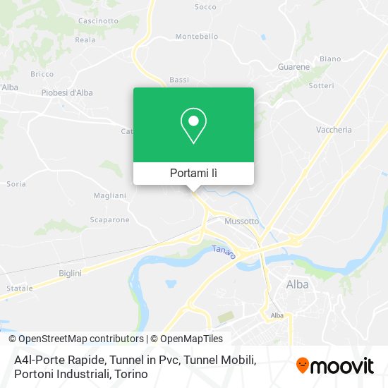 Mappa A4l-Porte Rapide, Tunnel in Pvc, Tunnel Mobili, Portoni Industriali