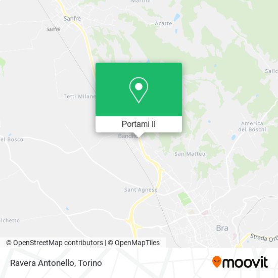 Mappa Ravera Antonello