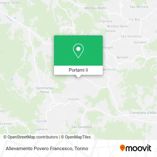 Mappa Allevamento Povero Francesco