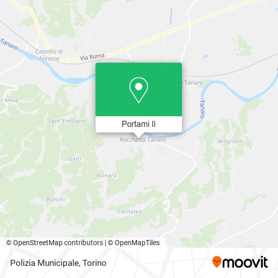 Mappa Polizia Municipale