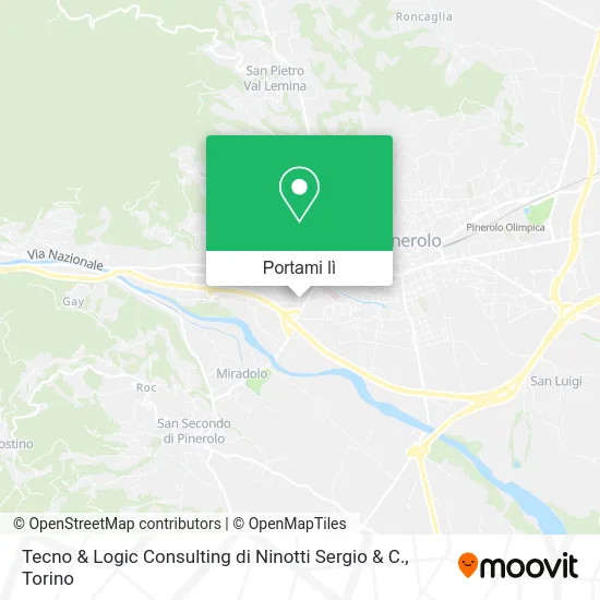 Mappa Tecno & Logic Consulting di Ninotti Sergio & C.