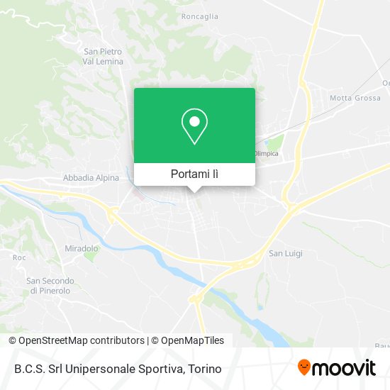 Mappa B.C.S. Srl Unipersonale Sportiva