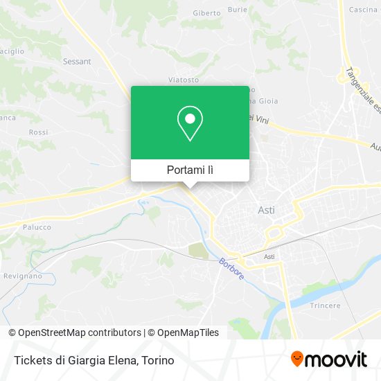 Mappa Tickets di Giargia Elena