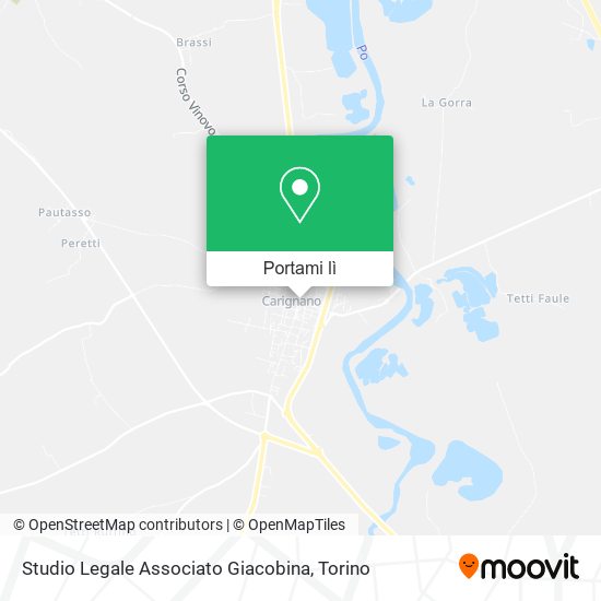 Mappa Studio Legale Associato Giacobina