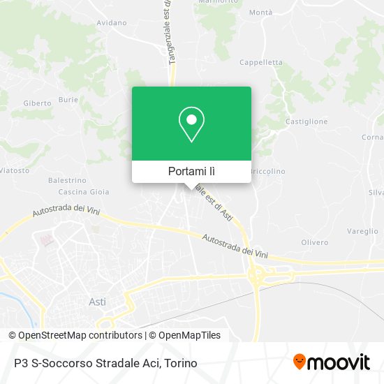 Mappa P3 S-Soccorso Stradale Aci