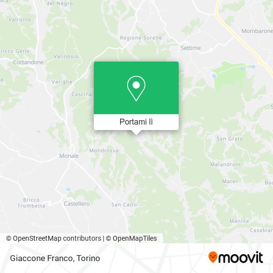 Mappa Giaccone Franco