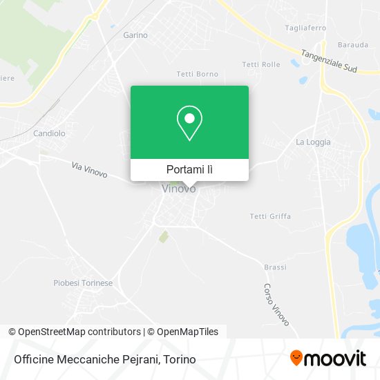 Mappa Officine Meccaniche Pejrani