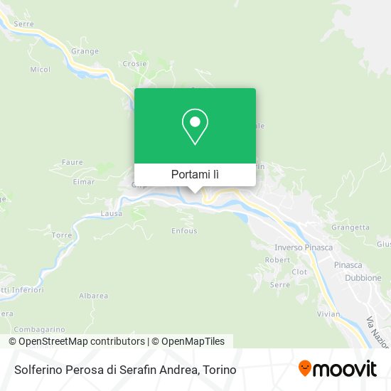 Mappa Solferino Perosa di Serafin Andrea