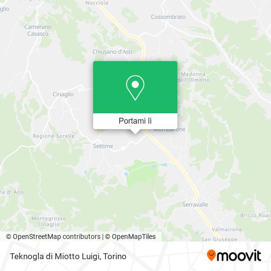 Mappa Teknogla di Miotto Luigi