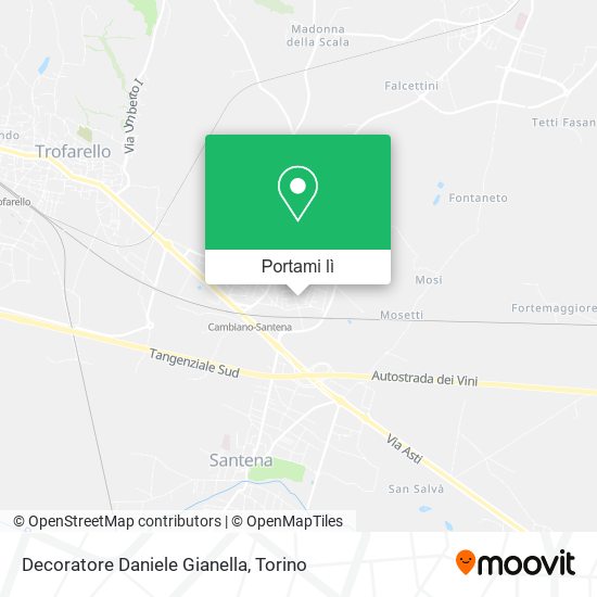 Mappa Decoratore Daniele Gianella