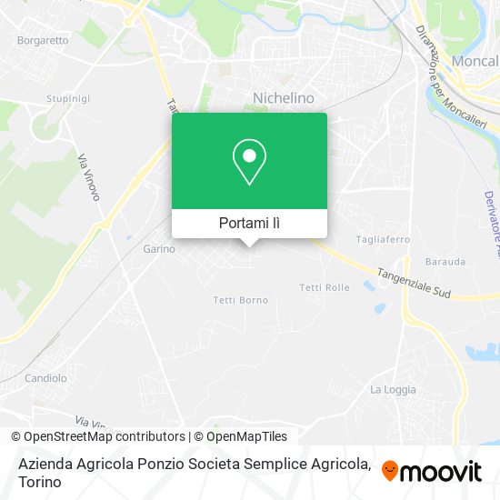 Mappa Azienda Agricola Ponzio Societa Semplice Agricola