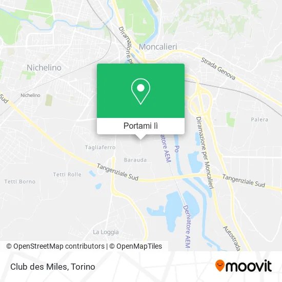 Mappa Club des Miles