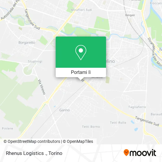 Mappa Rhenus Logistics .