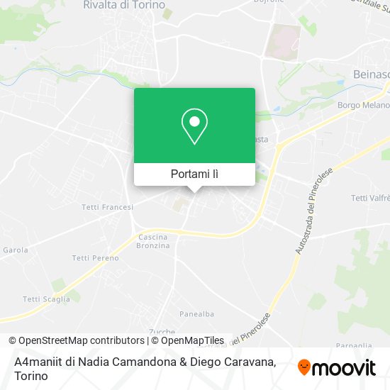 Mappa A4maniit di Nadia Camandona & Diego Caravana