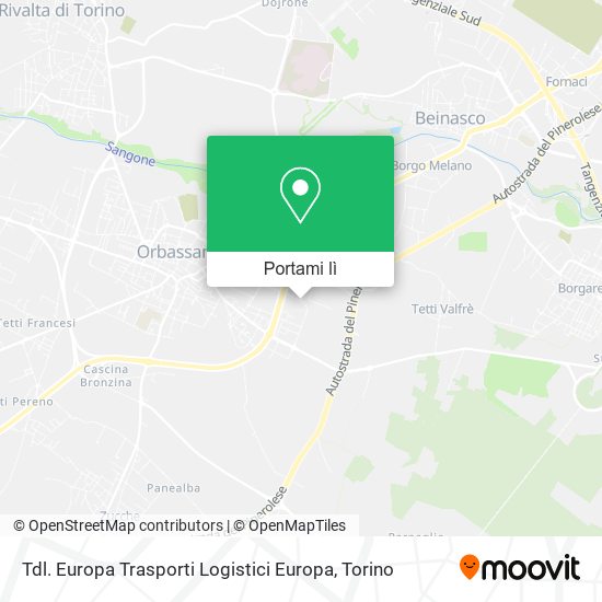 Mappa Tdl. Europa Trasporti Logistici Europa