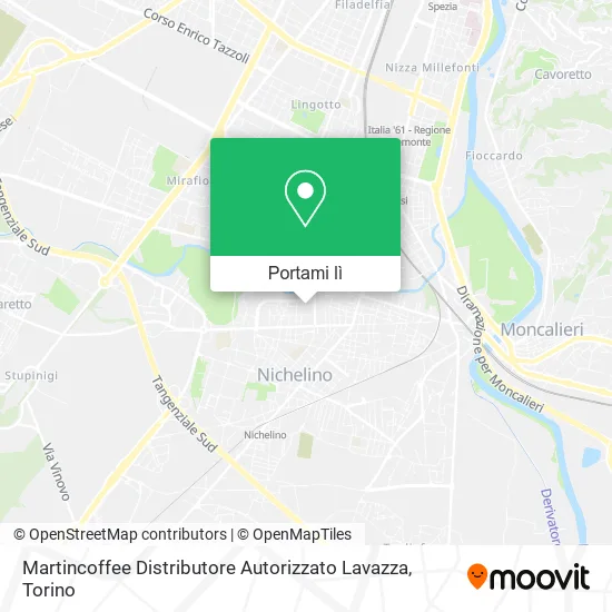 Mappa Martincoffee Distributore Autorizzato Lavazza