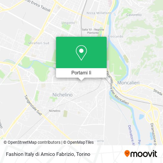 Mappa Fashion Italy di Amico Fabrizio