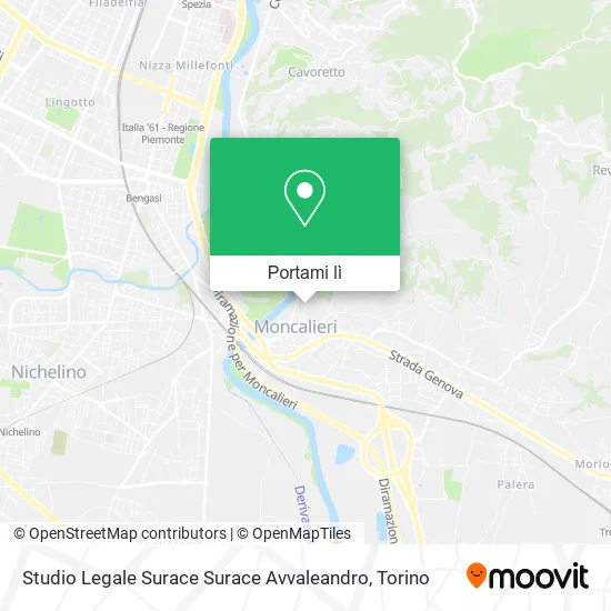 Mappa Studio Legale Surace Surace Avvaleandro