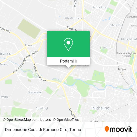 Mappa Dimensione Casa di Romano Ciro