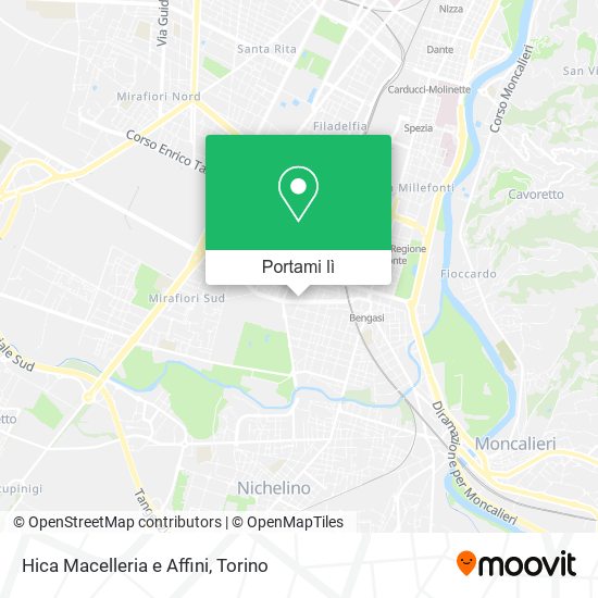 Mappa Hica Macelleria e Affini