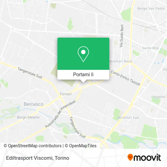 Mappa Ediltrasport Viscomi