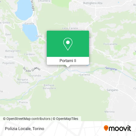 Mappa Polizia Locale