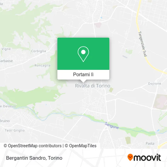 Mappa Bergantin Sandro