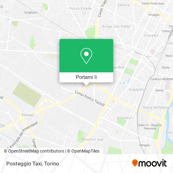 Mappa Posteggio Taxi