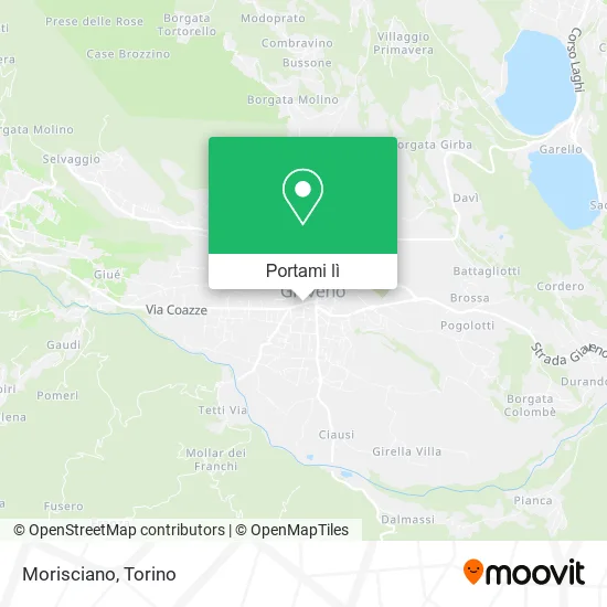 Mappa Morisciano