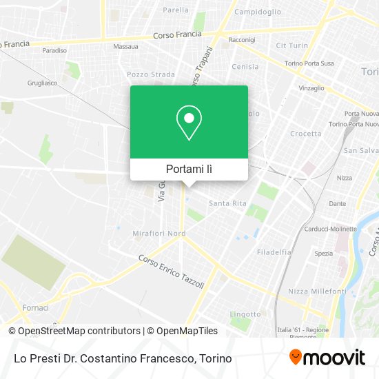 Mappa Lo Presti Dr. Costantino Francesco
