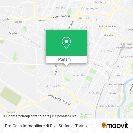 Mappa Pro-Casa Immobiliare di Riva Stefania