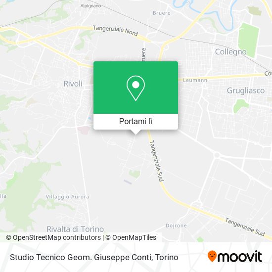 Mappa Studio Tecnico Geom. Giuseppe Conti
