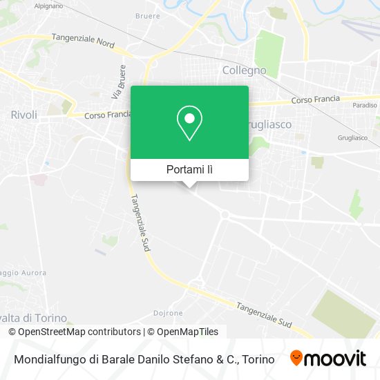 Mappa Mondialfungo di Barale Danilo Stefano & C.