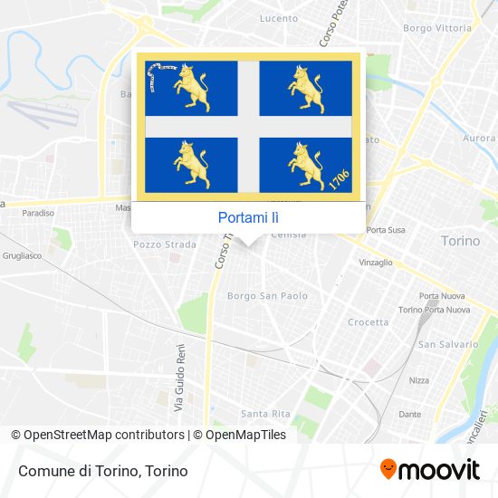 Mappa Comune di Torino