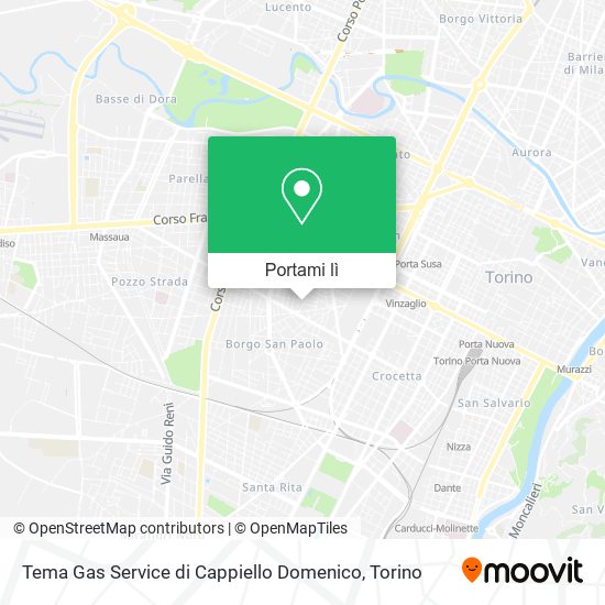 Mappa Tema Gas Service di Cappiello Domenico